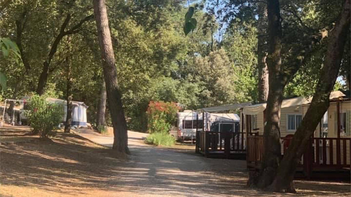 Campingplatz La Foux - Draguignan, Côte d'Azur, Südfrankreich