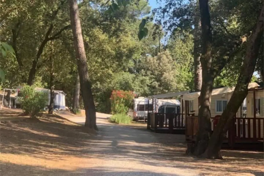 Campingplatz La Foux - Draguignan, Côte d'Azur, Südfrankreich