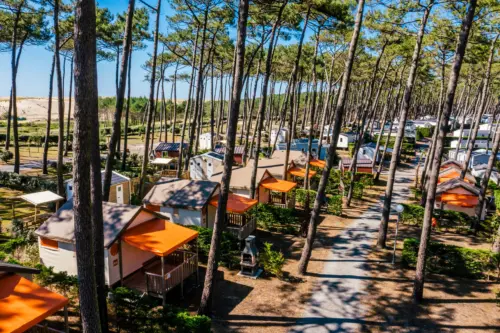 Campingplatz Le Vieux Port - Messanges, Nouvelle-Aquitaine, Südfrankreich