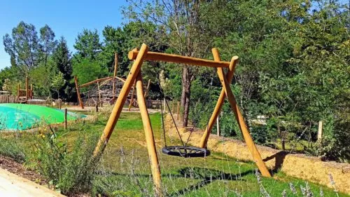 Campingplatz Les Charmes - Saint-André-d'Allas, Dordogne, Frankreich
