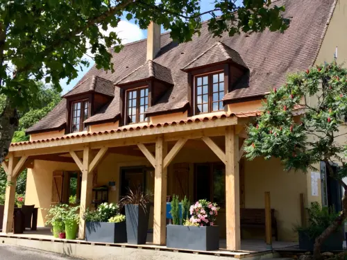 Campingplatz Les Charmes - Saint-André-d'Allas, Dordogne, Frankreich