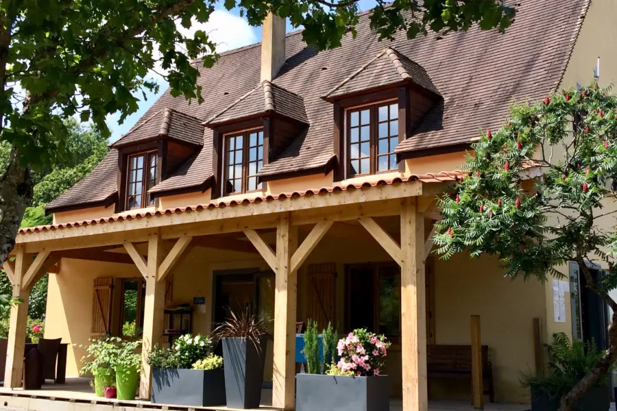 Campingplatz Les Charmes - Saint-André-d'Allas, Dordogne, Frankreich